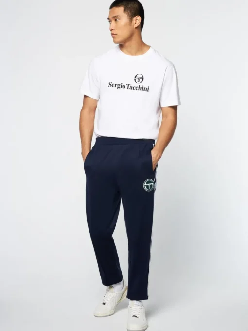 View All|Sergio Tacchini Monte Track Pant Archivio- Maritime Blue