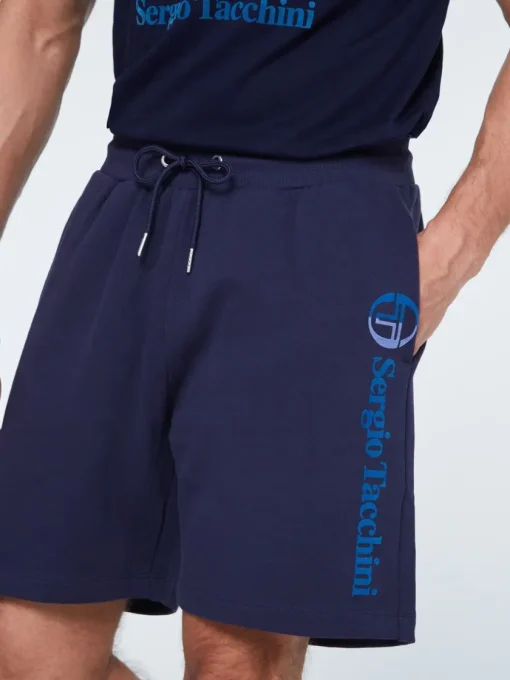 Shorts And Swim|Sergio Tacchini New Iberis Sweatshorts-Maritime Blue