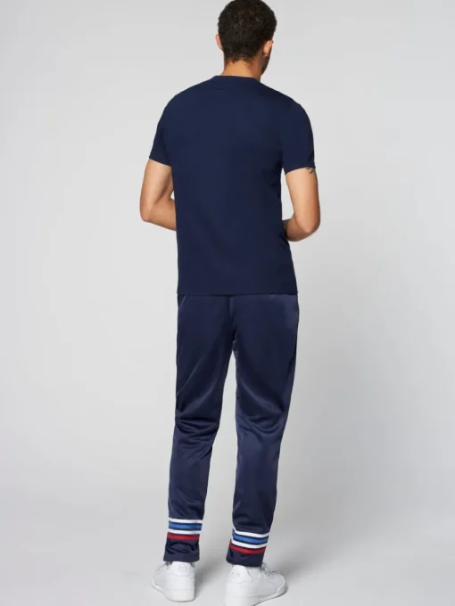T-Shirts|Sergio Tacchini New Melfi Short Sleeve T-Shirt Archivio- Maritime Blue