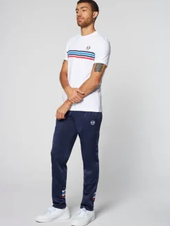 T-Shirts|Sergio Tacchini New Melfi Short Sleeve T-Shirt Archivio- White