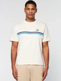 The Essentials|Sergio Tacchini New Melfi T-Shirt- Pearl/ Ivory