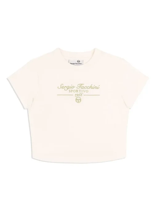 Tops And Sports Bras|Sergio Tacchini Nicola Graphic T-Shirt- Gardenia