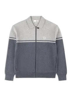 Knitwear|Sergio Tacchini Nostra Track Jacket- Dark Grey/ Melange