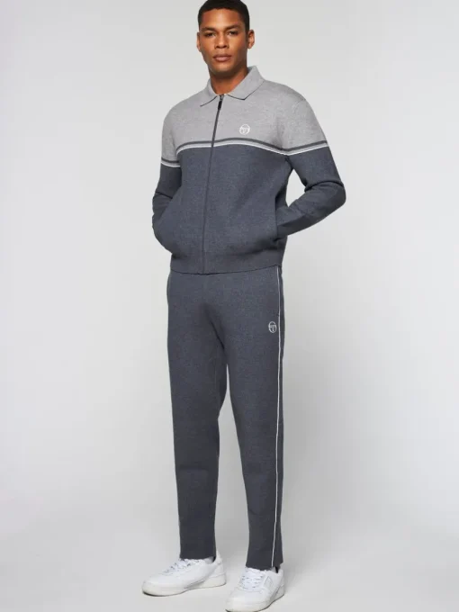 Jackets|Sergio Tacchini Nostra Track Jacket- Dark Grey/ Melange