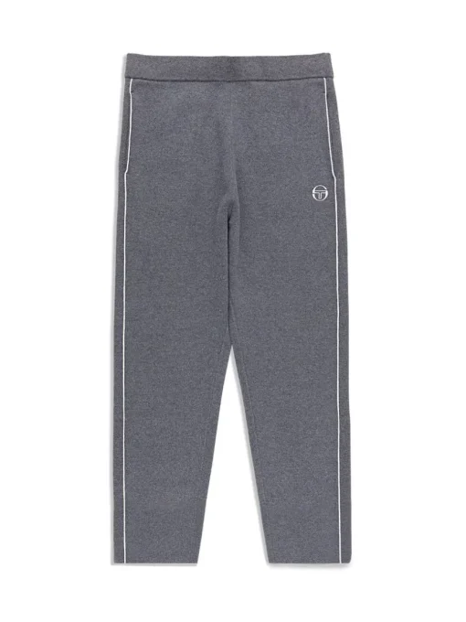 Knitwear|Sergio Tacchini Nostra Track Pant- Dark Grey/ Melange