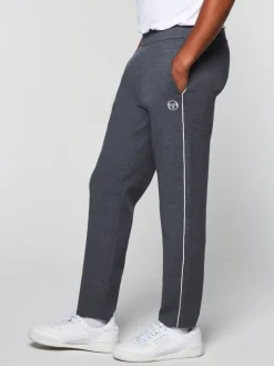 Knitwear|Sergio Tacchini Nostra Track Pant- Dark Grey/ Melange