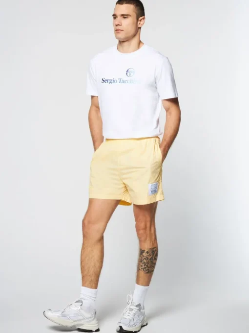 The Essentials|Sergio Tacchini Onda Short- Golden Haze