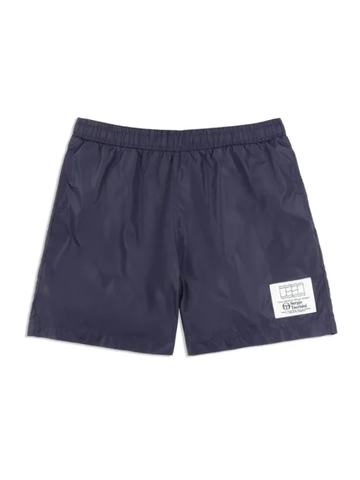 For The Court|Sergio Tacchini Onda Short- Maritime Blue