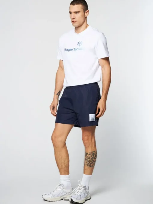 Shorts And Swim|Sergio Tacchini Onda Short- Maritime Blue