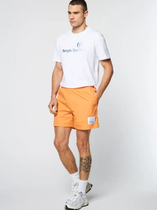 View All|Sergio Tacchini Onda Short- Tangerine