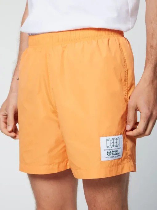 View All|Sergio Tacchini Onda Short- Tangerine