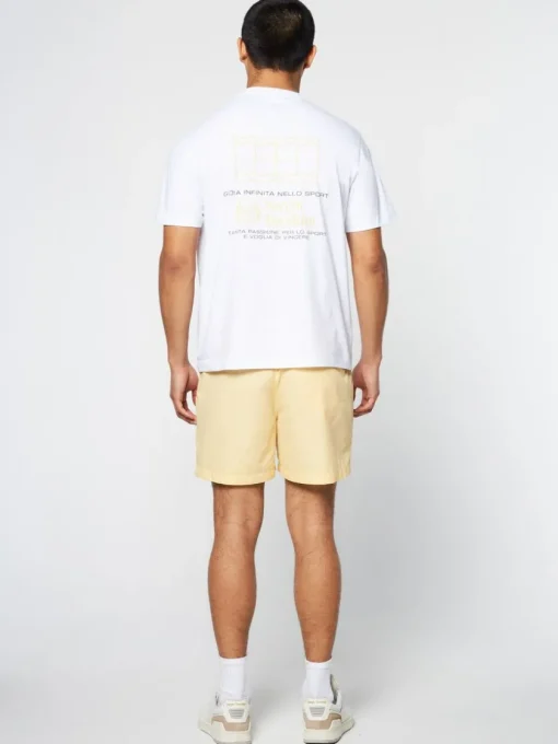 T-Shirts|Sergio Tacchini Onda T-Shirt- Golden Haze