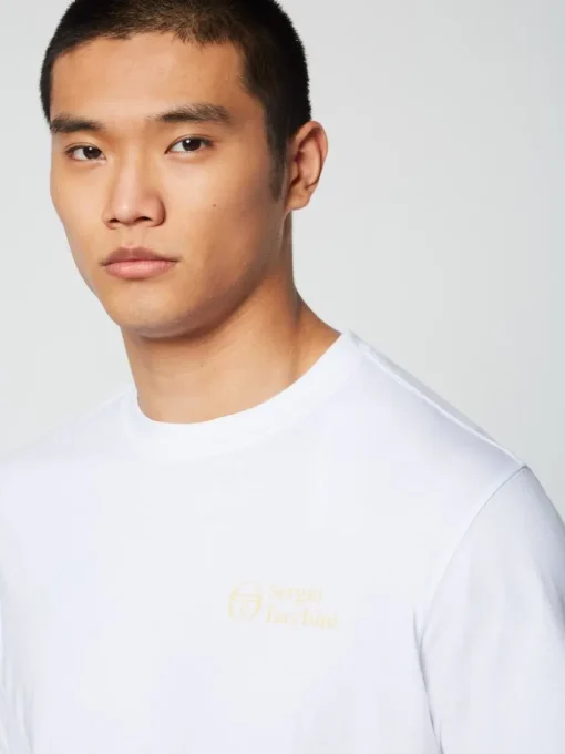 T-Shirts|Sergio Tacchini Onda T-Shirt- Golden Haze