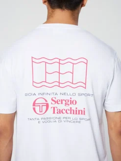 T-Shirts|Sergio Tacchini Onda T-Shirt- Jazzy