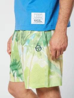 T-Shirts|Sergio Tacchini Onda T-Shirt- Palace Blue