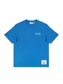 For The Court|Sergio Tacchini Onda T-Shirt- Palace Blue