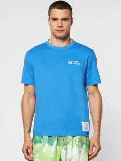 For The Court|Sergio Tacchini Onda T-Shirt- Palace Blue