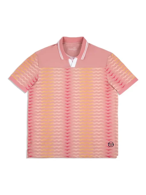 Polos|Sergio Tacchini Ondulato Polo- Wild Rose