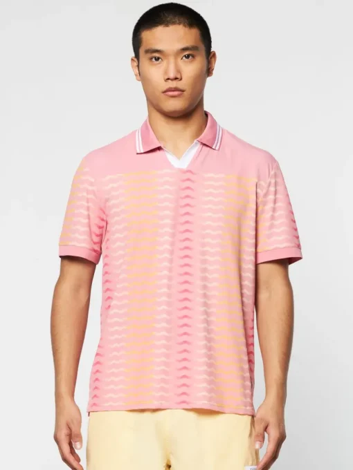 Polos|Sergio Tacchini Ondulato Polo- Wild Rose