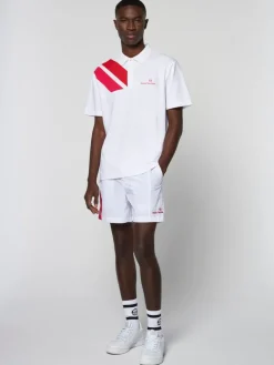 Polos|Sergio Tacchini Ortica Tennis Polo- White