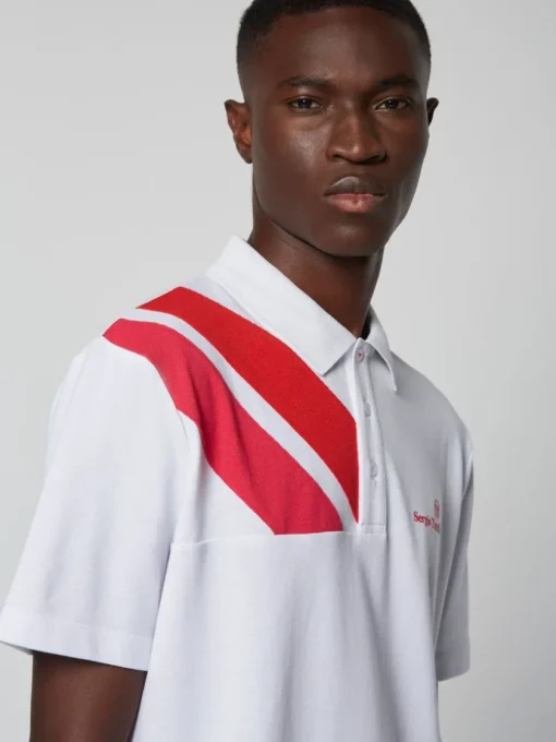 Polos|Sergio Tacchini Ortica Tennis Polo- White