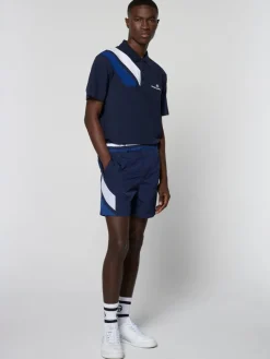 For The Court|Sergio Tacchini Ortica Tennis Short- Maritime Blue