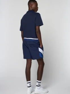 For The Court|Sergio Tacchini Ortica Tennis Short- Maritime Blue