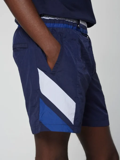 For The Court|Sergio Tacchini Ortica Tennis Short- Maritime Blue