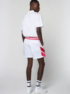 For The Court|Sergio Tacchini Ortica Tennis Short- White