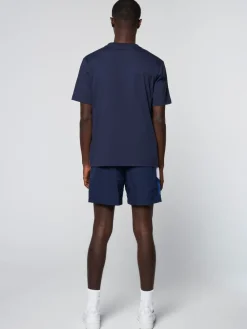 T-Shirts|Sergio Tacchini Ortica Tennis T-Shirt- Maritime Blue