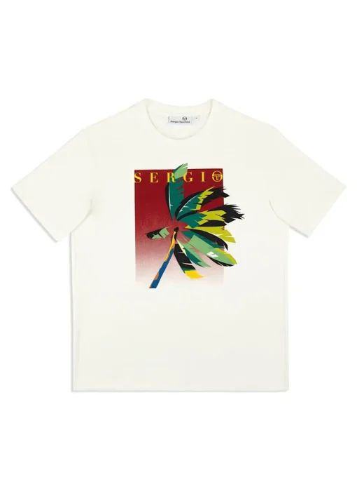 Matching Separates|Sergio Tacchini Palma T-Shirt- Gardenia