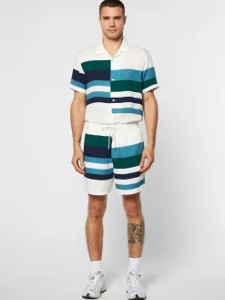 View All|Sergio Tacchini Pennellata Short- Gardenia/ Multi