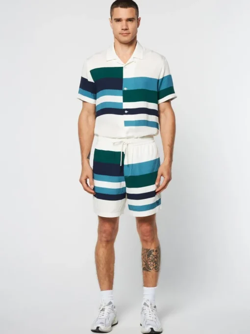 View All|Sergio Tacchini Pennellata Short- Gardenia/ Multi