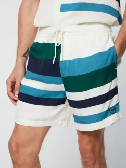 View All|Sergio Tacchini Pennellata Short- Gardenia/ Multi