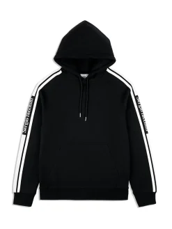 Sweatshirts And Hoodies|Sergio Tacchini Pereto Tape Hoodie- Black Beauty