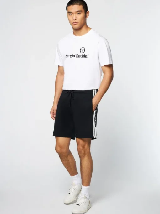View All|Sergio Tacchini Pereto Tape Short- Black Beauty