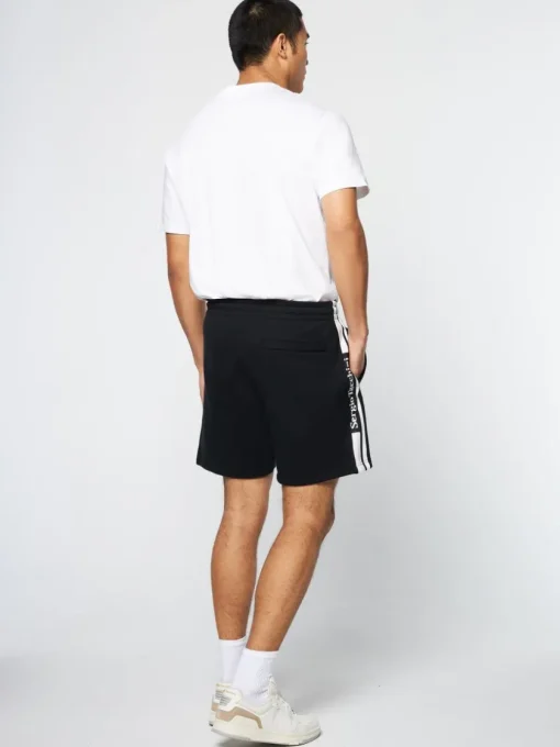 View All|Sergio Tacchini Pereto Tape Short- Black Beauty