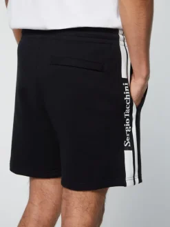 View All|Sergio Tacchini Pereto Tape Short- Black Beauty