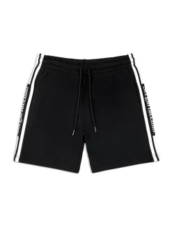 Shorts And Swim|Sergio Tacchini Pereto Tape Short- Black Beauty