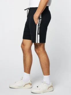 Shorts And Swim|Sergio Tacchini Pereto Tape Short- Black Beauty