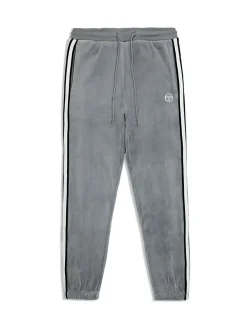 Pants And Sweatpants|Sergio Tacchini Pereto Velour Track Pant- Sleet