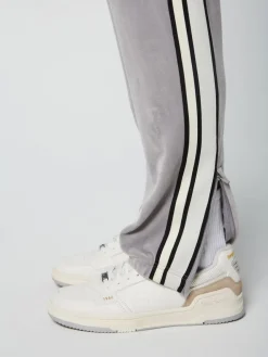 Pants And Sweatpants|Sergio Tacchini Pereto Velour Track Pant- Sleet