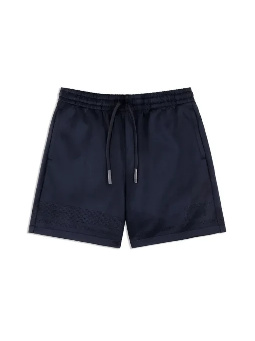 Shorts And Swim|Sergio Tacchini Perforata Short- Maritime Blue