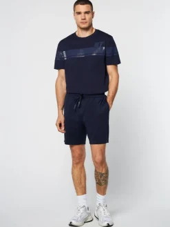For The Court|Sergio Tacchini Perforata Short- Maritime Blue