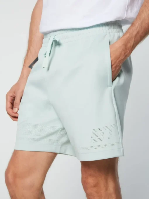 For The Court|Sergio Tacchini Perforata Short- Surf Spray
