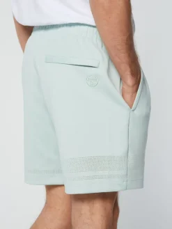 For The Court|Sergio Tacchini Perforata Short- Surf Spray