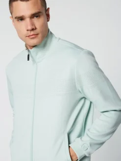 View All|Sergio Tacchini Perforata Track Jacket- Surf Spray