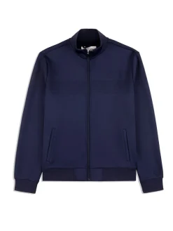 Jackets|Sergio Tacchini Perforata Track Jacket-Maritime Blue