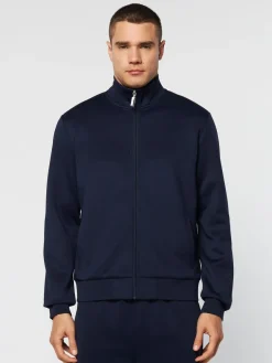 For The Court|Sergio Tacchini Perforata Track Jacket-Maritime Blue