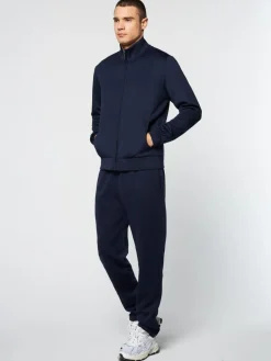 For The Court|Sergio Tacchini Perforata Track Jacket-Maritime Blue